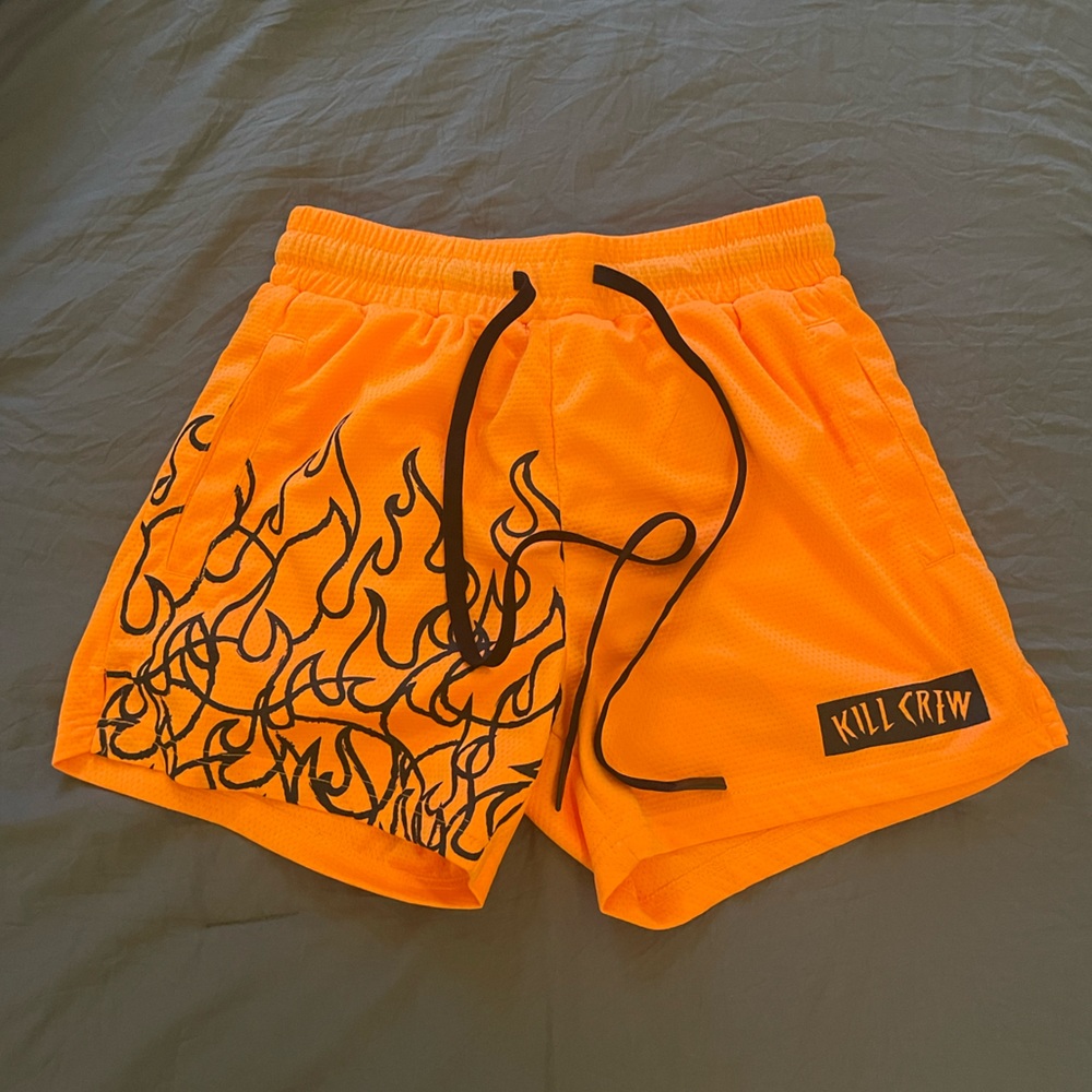 Kill Crew Mauy Thai shorts size small mid thigh cut